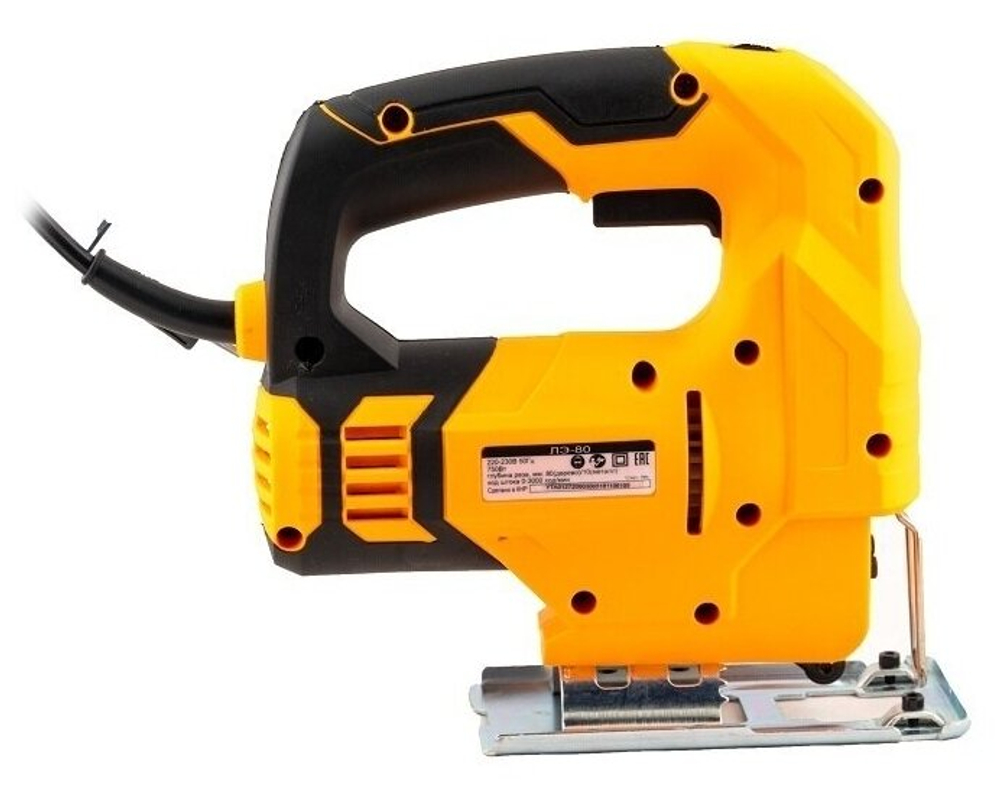 Лобзик Вихрь ЛЭ-80, 750 Вт, глубина пропила до 80мм, маятниковый ход