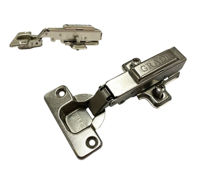 Петля GRADE накладная VR(ЕС) 09/110° еврошуруп  soft closing  (100)