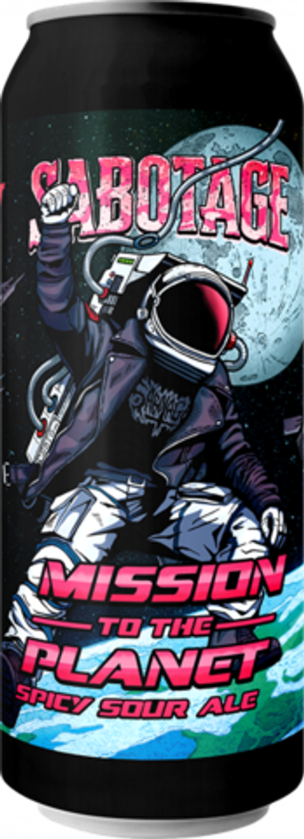 Пиво Саботаж Мишн Ту Зе Планет / Sabotage Mission To The Planet 0.5 - банка