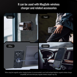 Чехол Nillkin CamShield Armor PROP Magnetic для iPhone 16 Pro Max