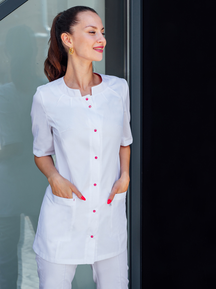 Блуза медицинская женская | Бл-374 ак 1/2 клеон проф