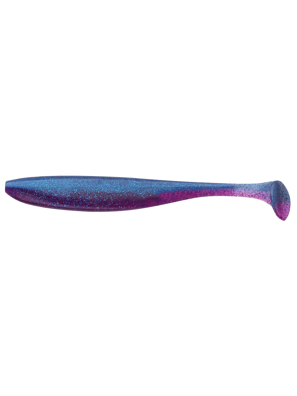 Приманка силиконовая Keitech Easy Shiner 4" PAL #01 Chartreuse Red Flake, 3 упаковки по 7 штук