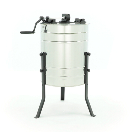 Медогонка 4 рамочная Лысонь, с ножками, кассеты поворотные (нержавейка) Польша