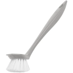 Щетка для посуды «Etna» с прямой ручкой серый