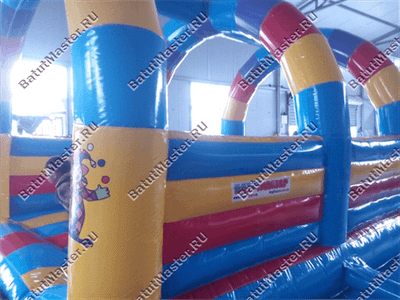 Уличный надувной батут "Клоунада"