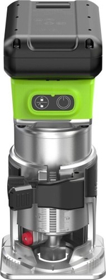 Фрезер кромочный аккумуляторный GREENWORKS  G24RO 24V, АКБ 2Ач и ЗУ 3502507CUA