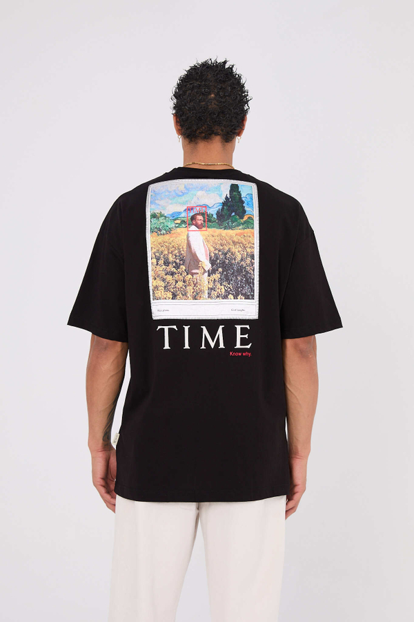 Футболка Saw Van Gogh Time black