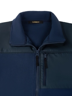 Куртка флисовая синяя