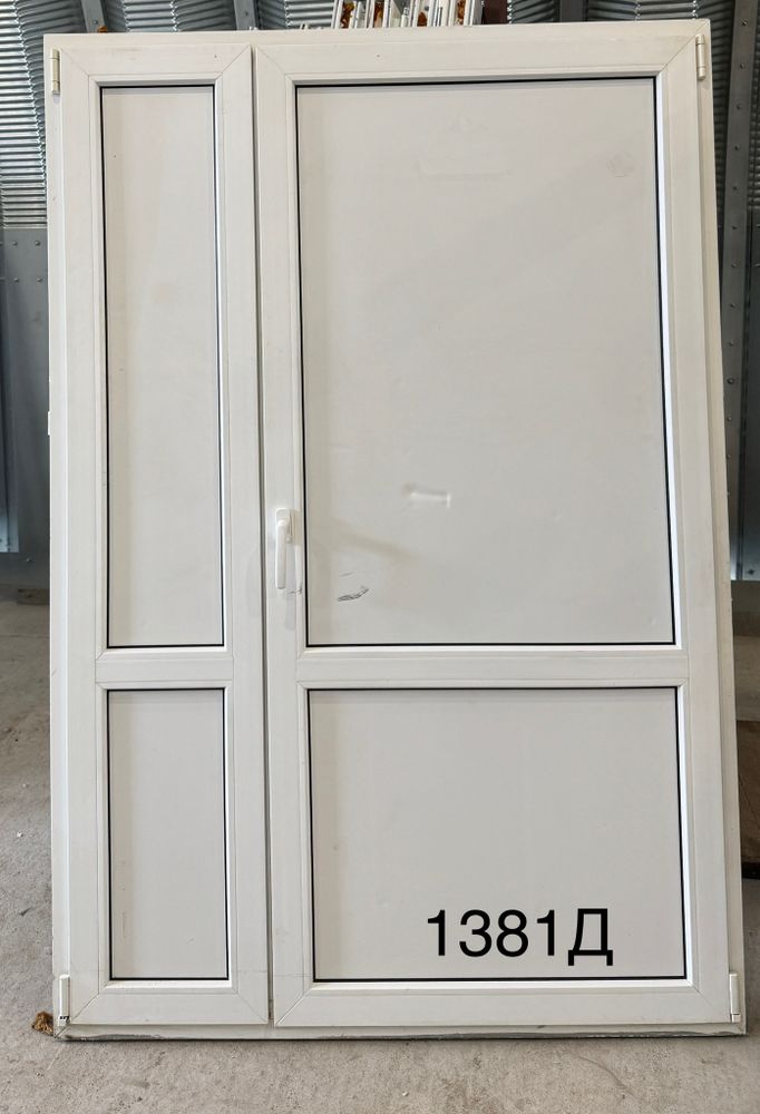 Дверь Пластиковая Б/У 196(в) х 132(ш) Балконная