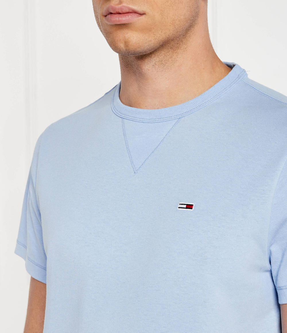 Футболка Tommy Jeans - голубой(DM0DM18649)
