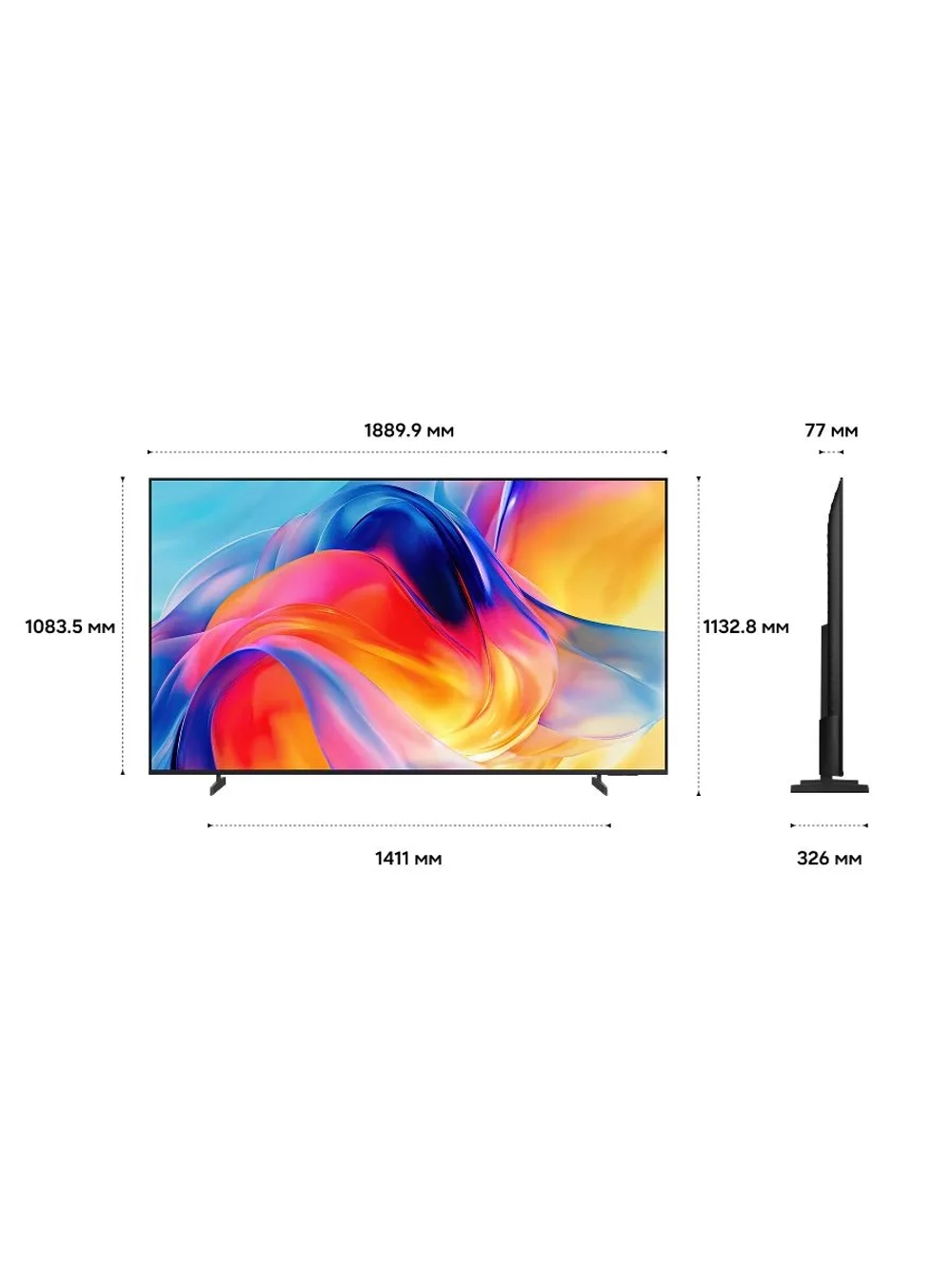 Телевизор Samsung Мини QLED UE85M70HAUXPY