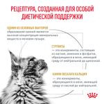 Royal Canin Urinary S/O Уринари С/О Корм влажный диета для взрослых кошек при МКБ и цистите соус  85г