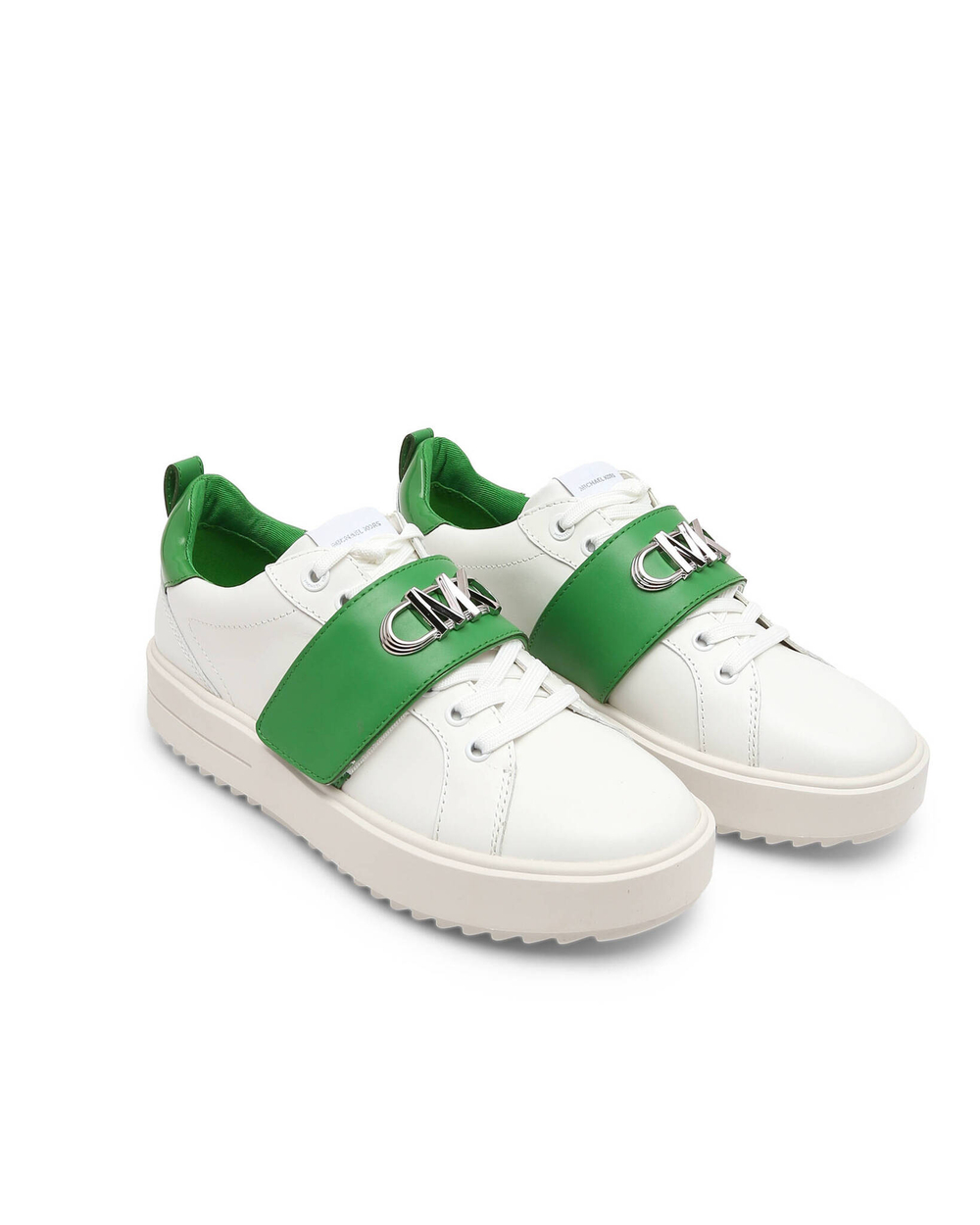 Кожаные кроссовки emmett strap Michael Kors - белый(43R3EMFS4L)