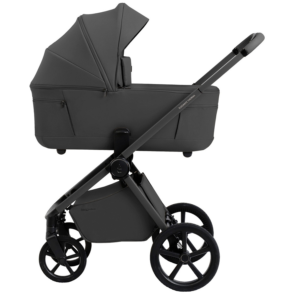 Детская коляска 2 в 1 Sweet Baby SBL Elegante Therma Colore 427712 Dark Grey