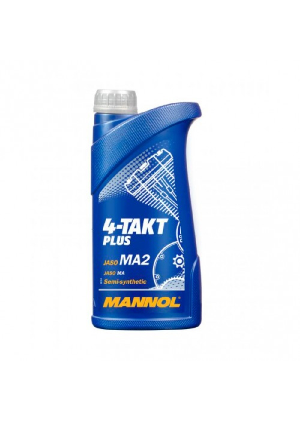 MANNOL 7202 4-Takt Plus 10W-40 API SL JASO MA/MA2 п/синт 1л
