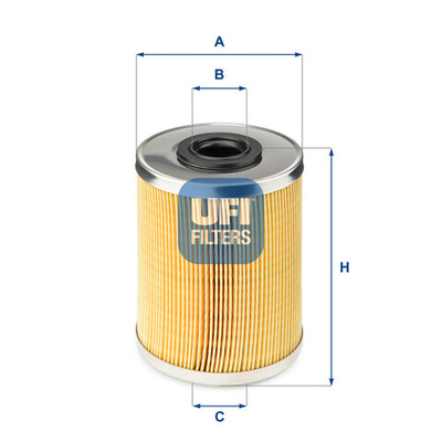 UFI - 2668700-UFI - Fuel Filter