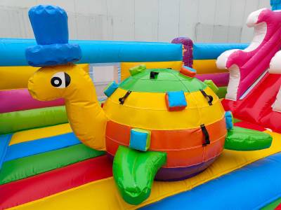 Коммерческий надувной батут «На морском дне 2», 20*10*8,5 м.