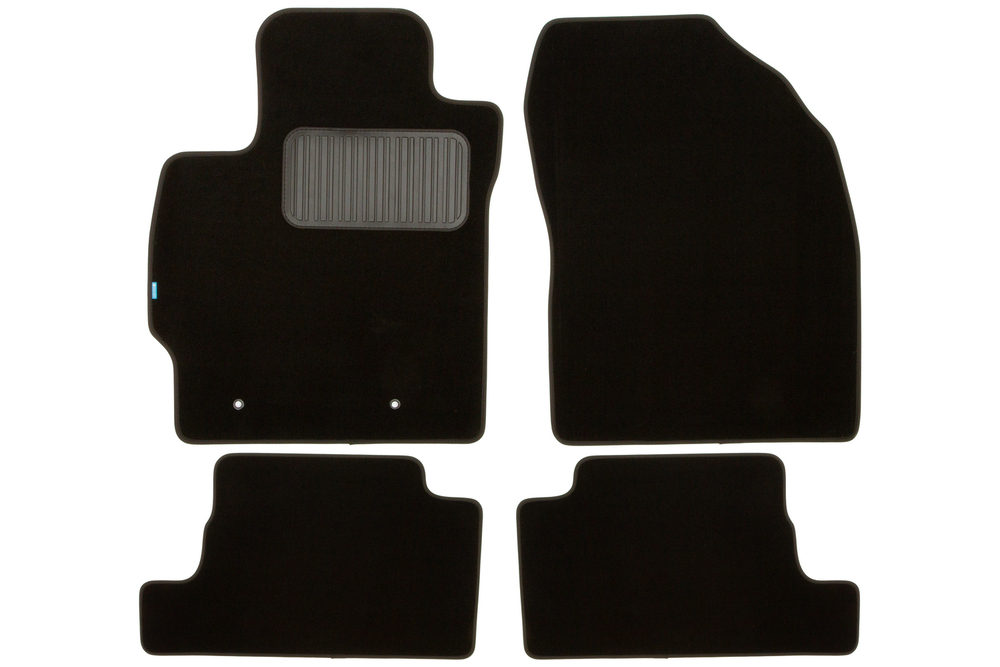 Коврики в салон Klever Premium TOYOTA Auris 2006-2010, 2010-2012, хэтчбек, 4 шт. (текстиль) Klever.KLEVER03481622110KH