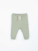 Джоггеры "Шалфей" утепленные 0+