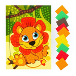 Мягкая мозаика. Большой набор "Львёнок" (Lori)