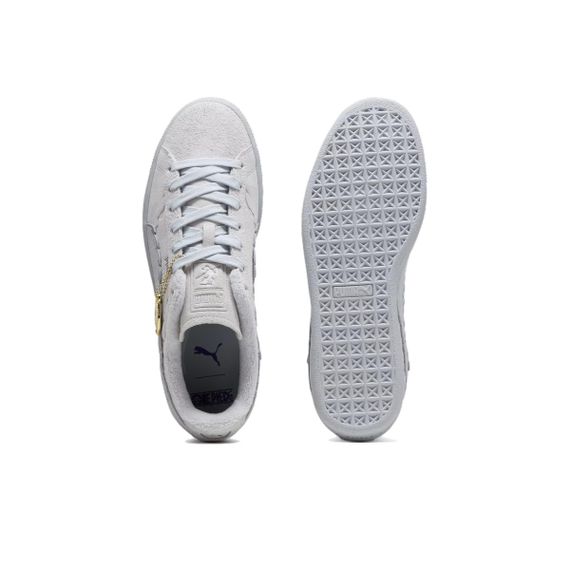 PUMA Замша Кроссовки для скейтбординга Низкие Белые Мужские