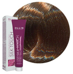 OLLIN SILK TOUCH 8/7 светло-русый коричневый 60мл Безаммиачный стойкий краситель для волос
