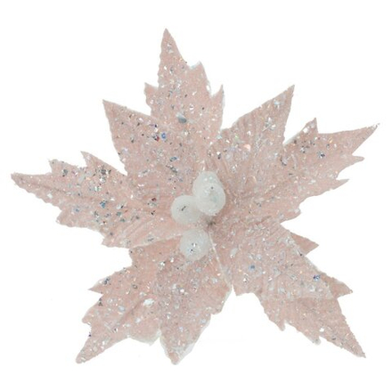 GAEM Цветок искусственный "Пуансеттия", L23 W23 H37 см