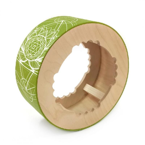 Йога-колесо Чакра Анахата зеленая Рамайога