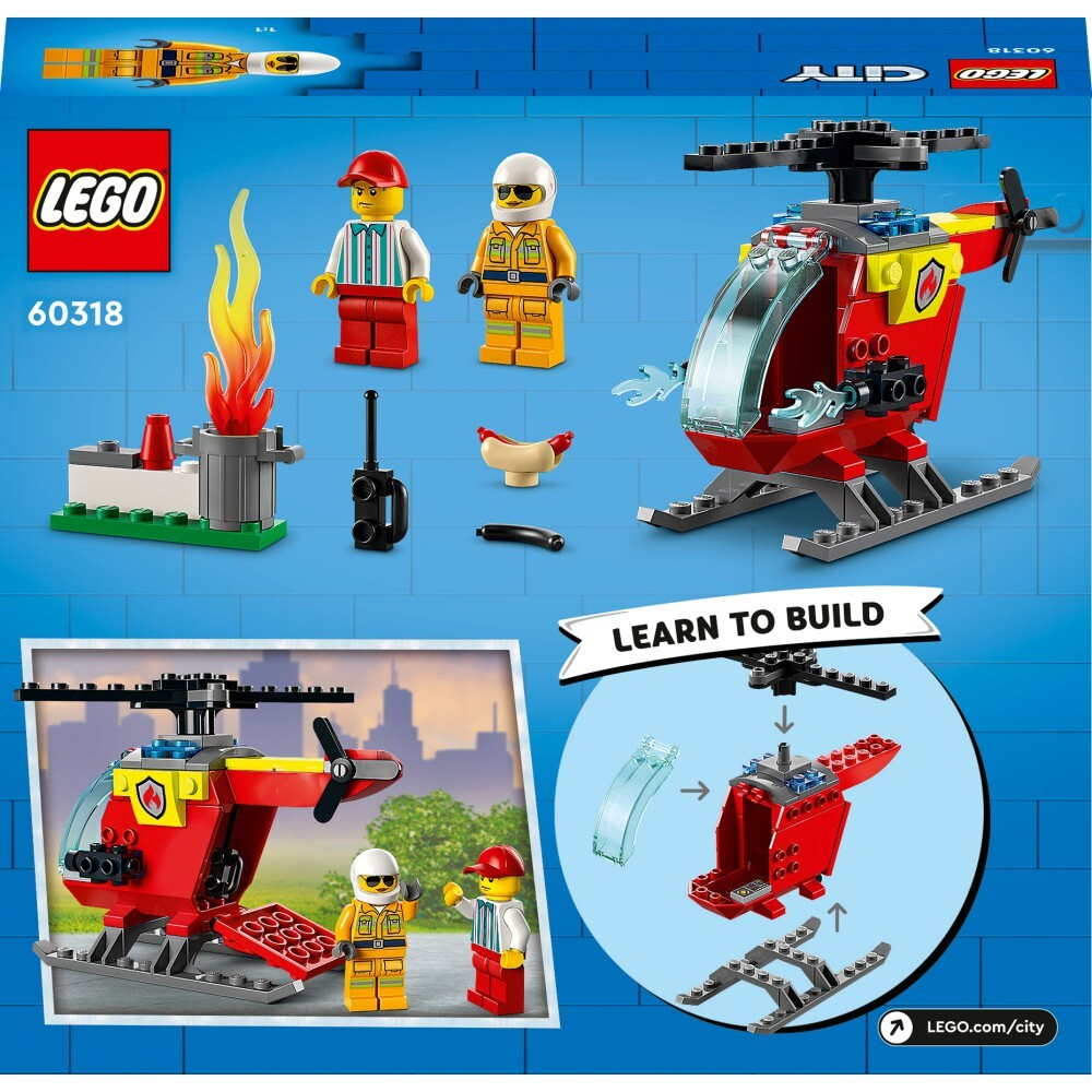 LEGO City - Пожарный вертолет 60318 / артикул   60318  / GTIN 5702017161020