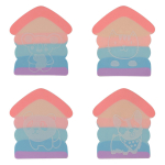 Ластик "HappyGraphix. Домики" (Альт)