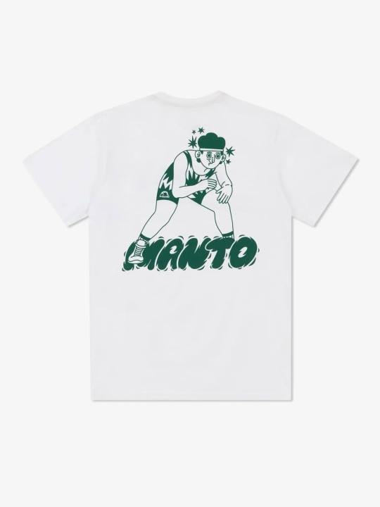 Футболка MANTO LUTEK WRESTLER белая