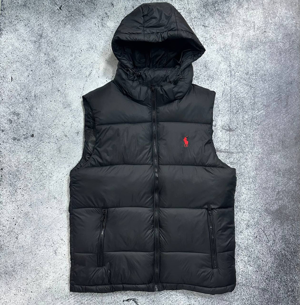 Жилетка Polo black\red