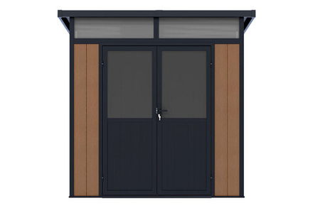 Садовое строение из ДПК Defender 7х7 (4.24 кв.м)