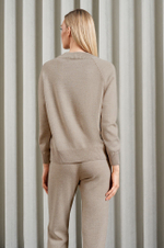 22923 Джемпер женский (кофейный)