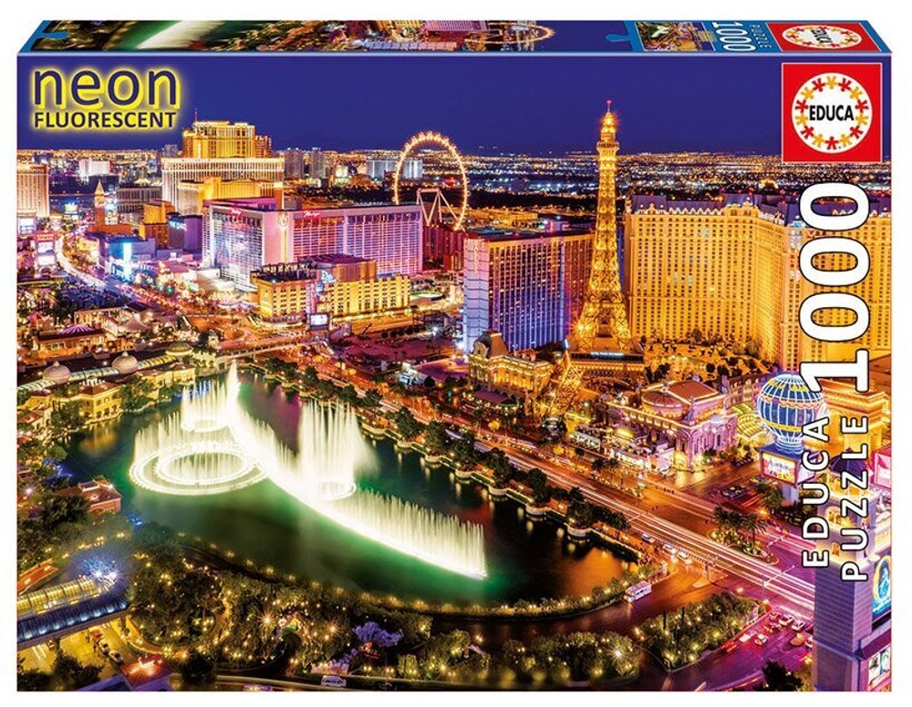 Пазл Educa "Лас-Вегас", 1000 деталей , арт.16761, Neon, от 12 лет