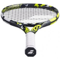 Теннисная ракетка Babolat Pure Aero Team - grey/yellow/white струны и натяжка в подарок