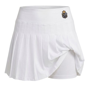 Теннисная юбка Monte-Carlo Country Club MCCC Patch - white