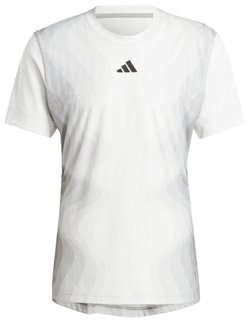 Мужская теннисная футболка Adidas Tennis Airchill Pro Freelift Tee - grey one