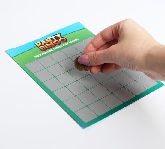 Командная игра "Party Bingo. Безумное приключение", 14+