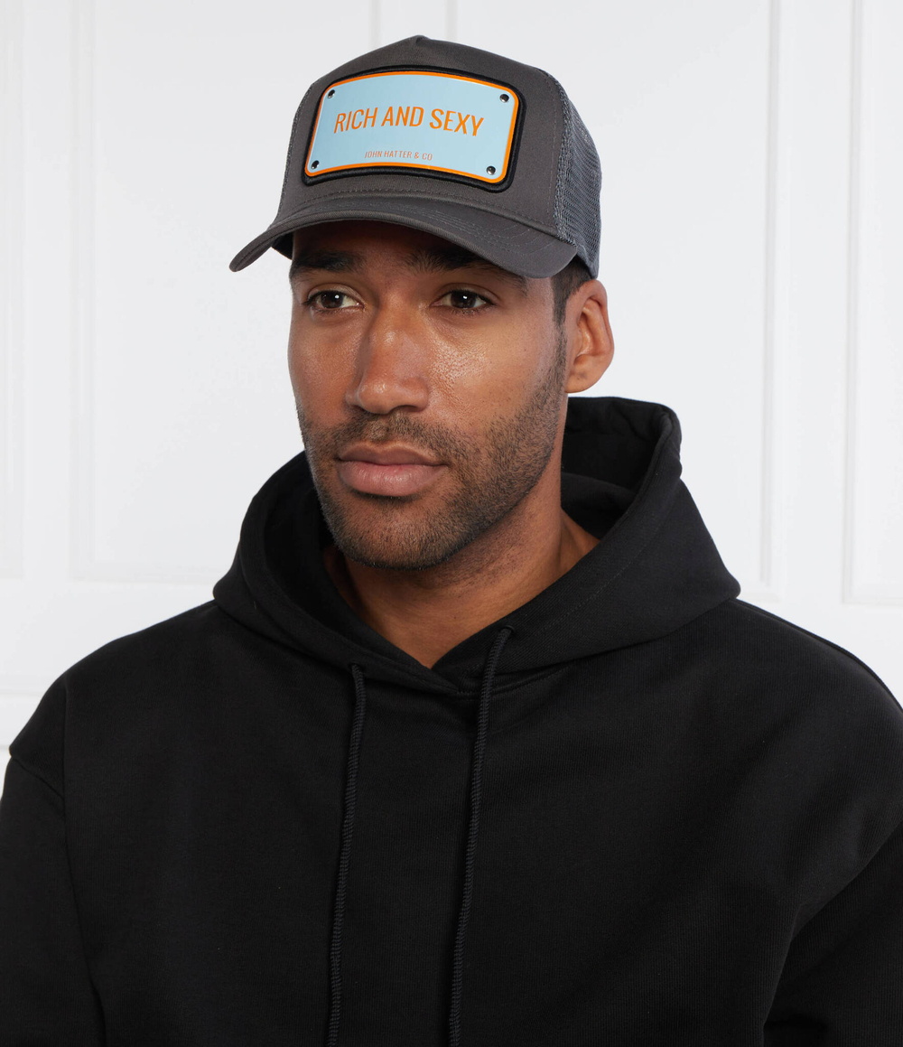 Кепка RICH AND SEXY John Hatter - серый(1-1072-U00)