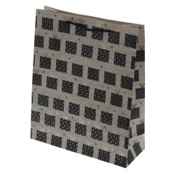 GAEM Пакет подарочный (бумага 210г/м2, блок 12шт), L26 W10 H32 см, 4в.