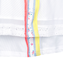 Женская теннисная юбка Lucky in Love Long In Love Stripe Skirt Women - White