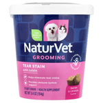 NaturVet, добавка для ухода за глазами, с лютеином, для собак и кошек, бекон и курица, 70 жевательных таблеток, 154 г (5,4 унции)