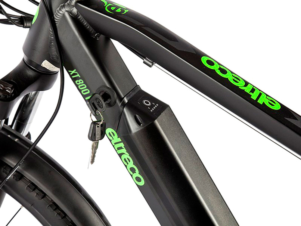 Электровелосипед Eltreco XT 800 Pro (красно-черный)