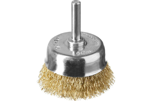 Щетка чашечная (50 мм; витая латунированная стальная проволока 0.3 мм) ЗУБР 3525-050_z02