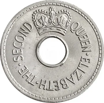 1 пенни 1965 Фиджи