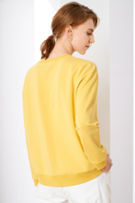 22387 Джемпер женский (желто-горчичный)