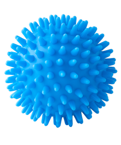 Мяч массажный GB-601 8 см, синий