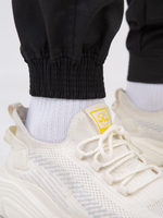 Брюки Карго Варгградъ Премиум мужские на манжете чёрные Рипстоп