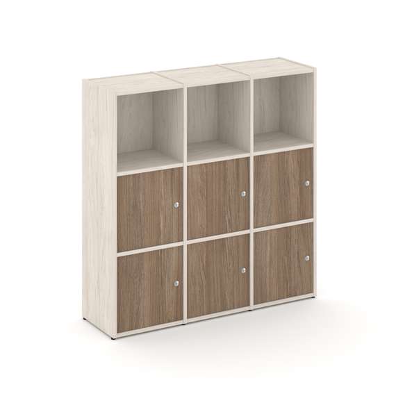 Locker plus Комплект №3 LK.K-003 Денвер Светлый/Дуб Аризона 1188*350*1203